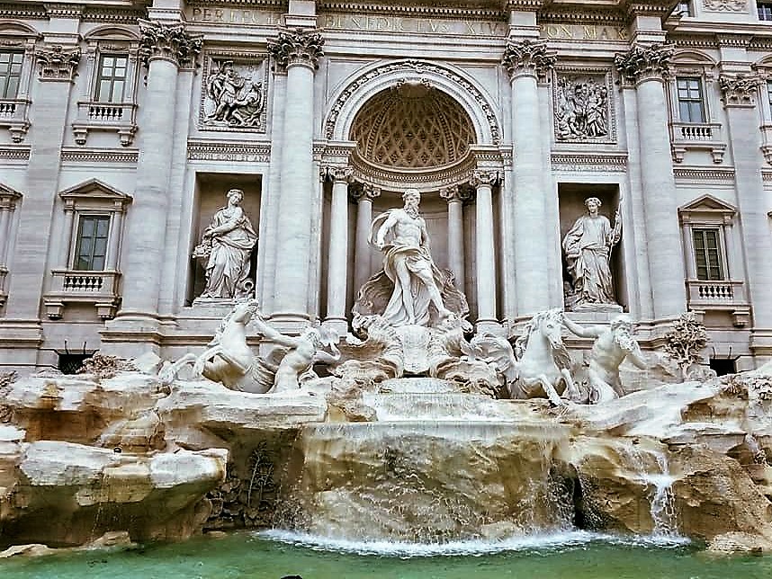 fountain of trevi